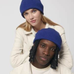 fisherman beanie worker blue duo front main 0