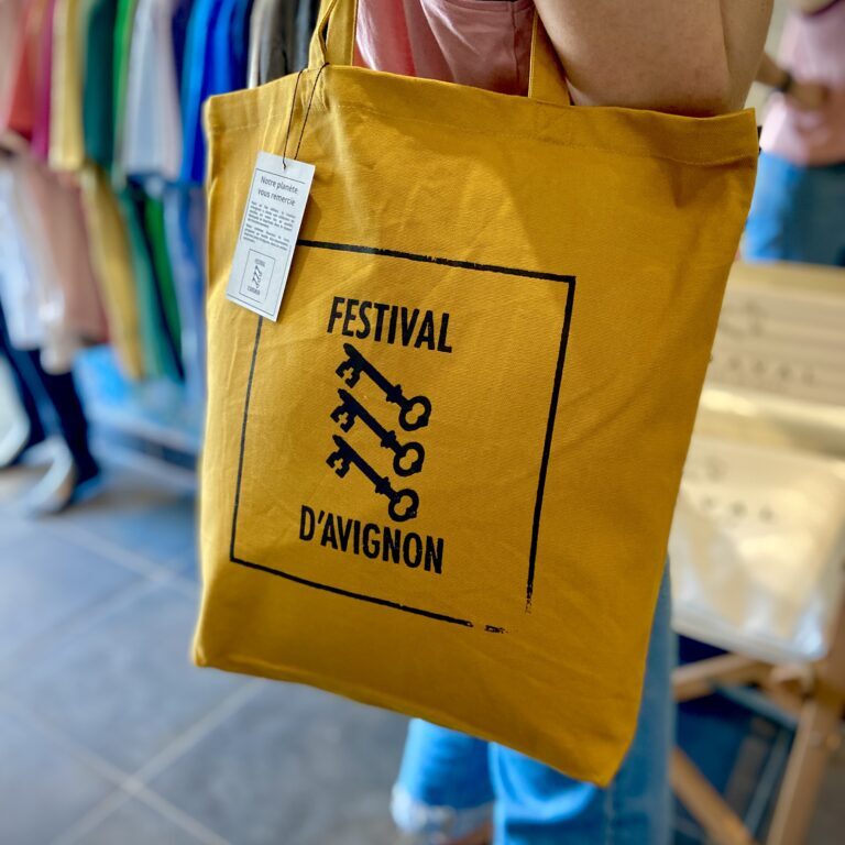 festival d'avignon collectivité tote bag sérigraphie 5