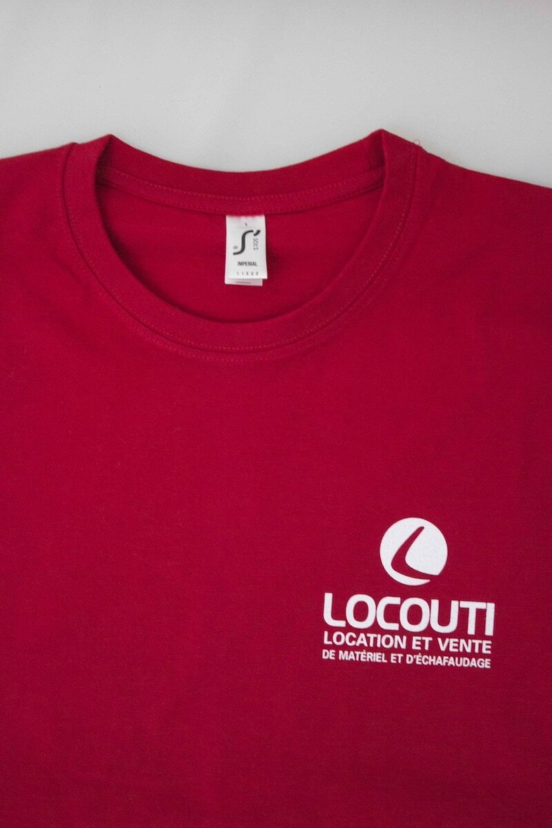 T-shirt, Sérigraphie, Location et vente