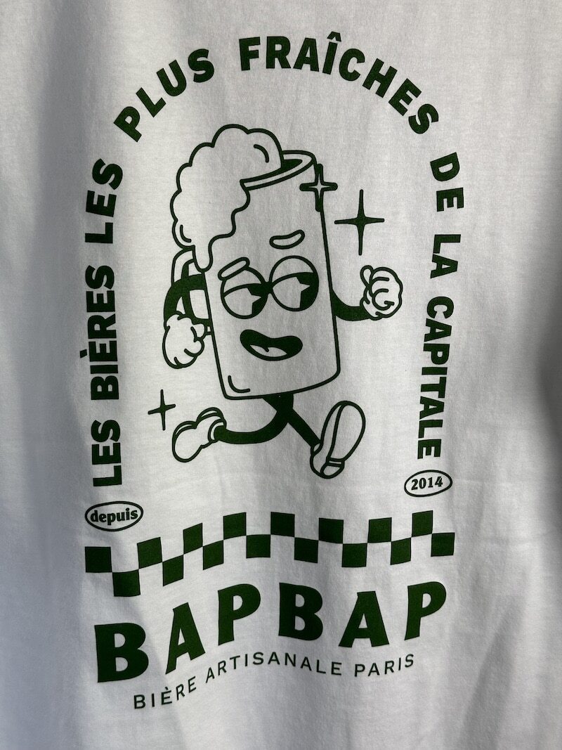 T-shirt, Sérigraphie, Brasserie