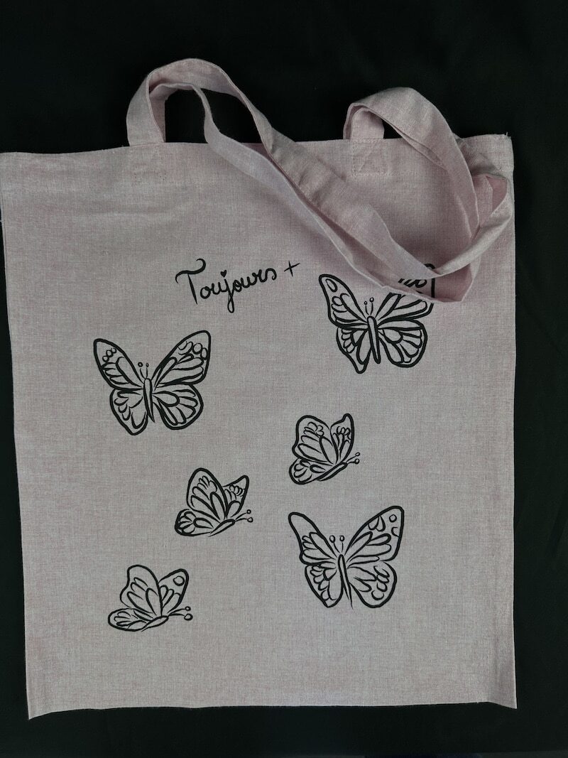 Tote bag, Sérigraphie, Marque