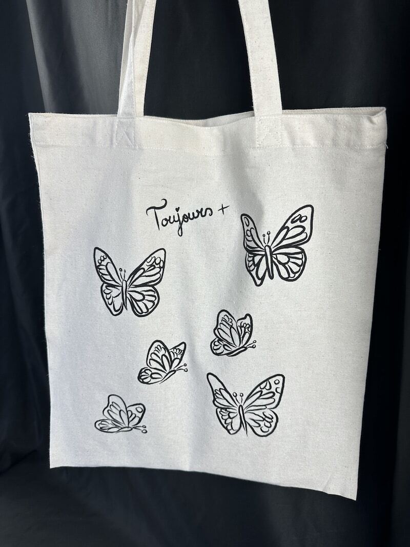 Tote bag, Sérigraphie, Marque