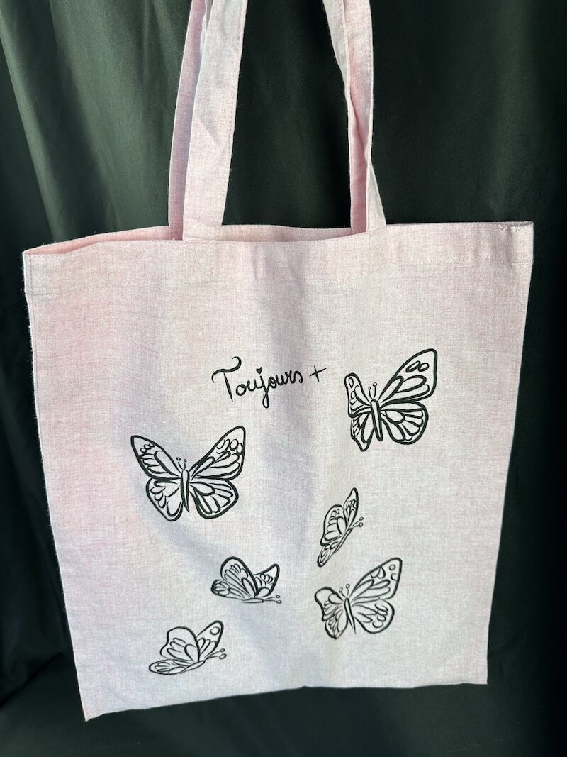 Tote bag, Sérigraphie, Marque