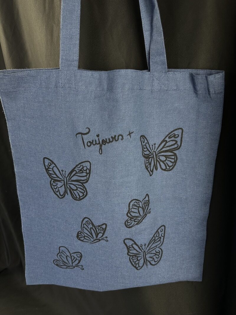 Tote bag, Sérigraphie, Marque