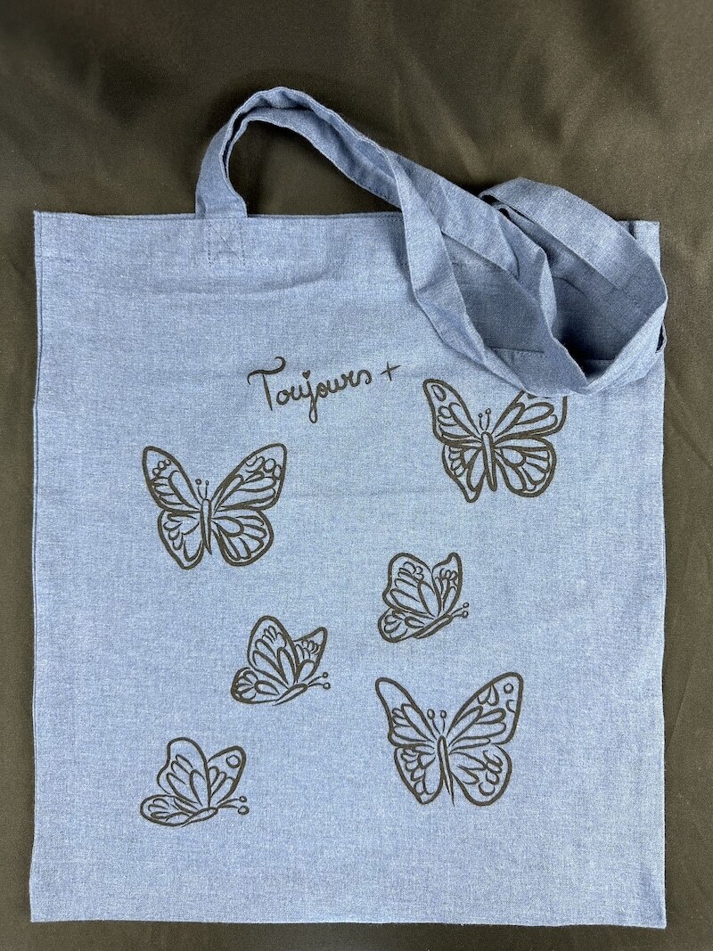 Tote bag, Sérigraphie, Marque