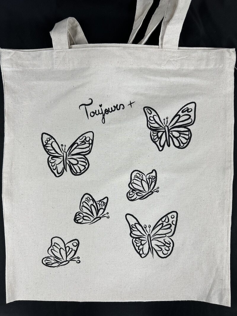 Tote bag, Sérigraphie, Marque