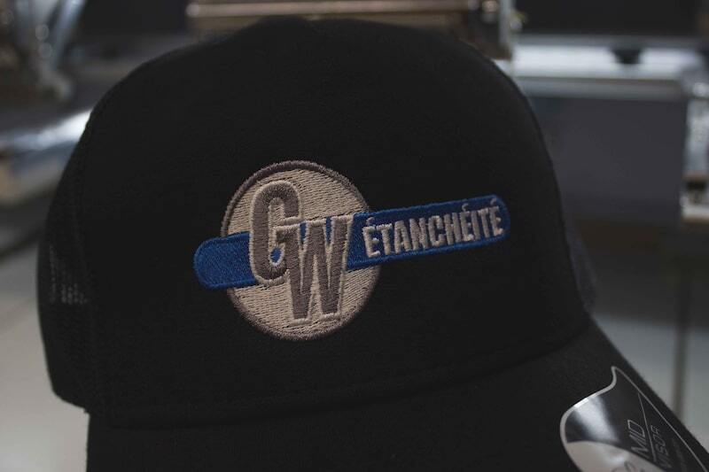 Casquette, Broderie, BTP