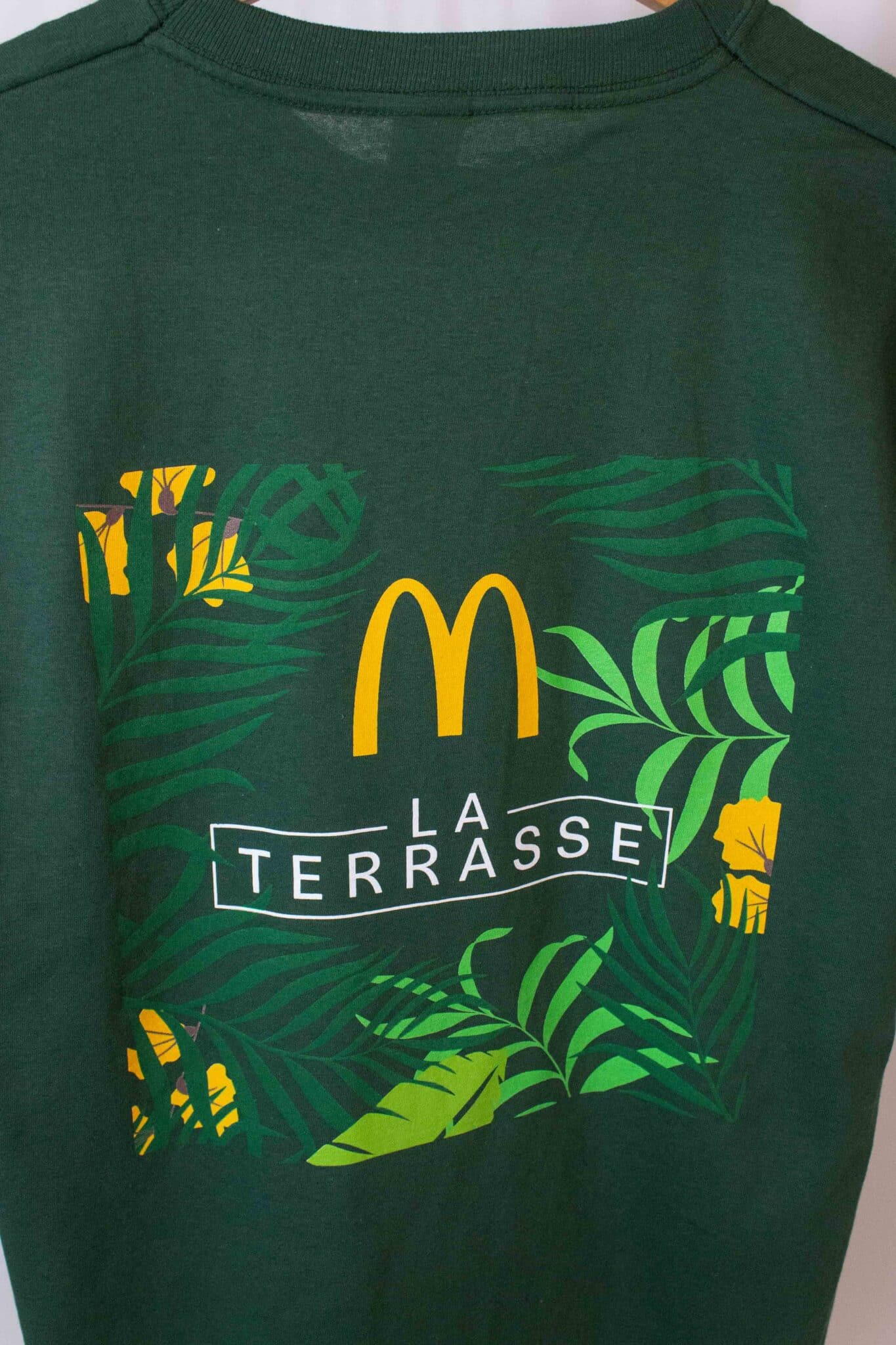 T-shirt Mac Donald's sérigraphié