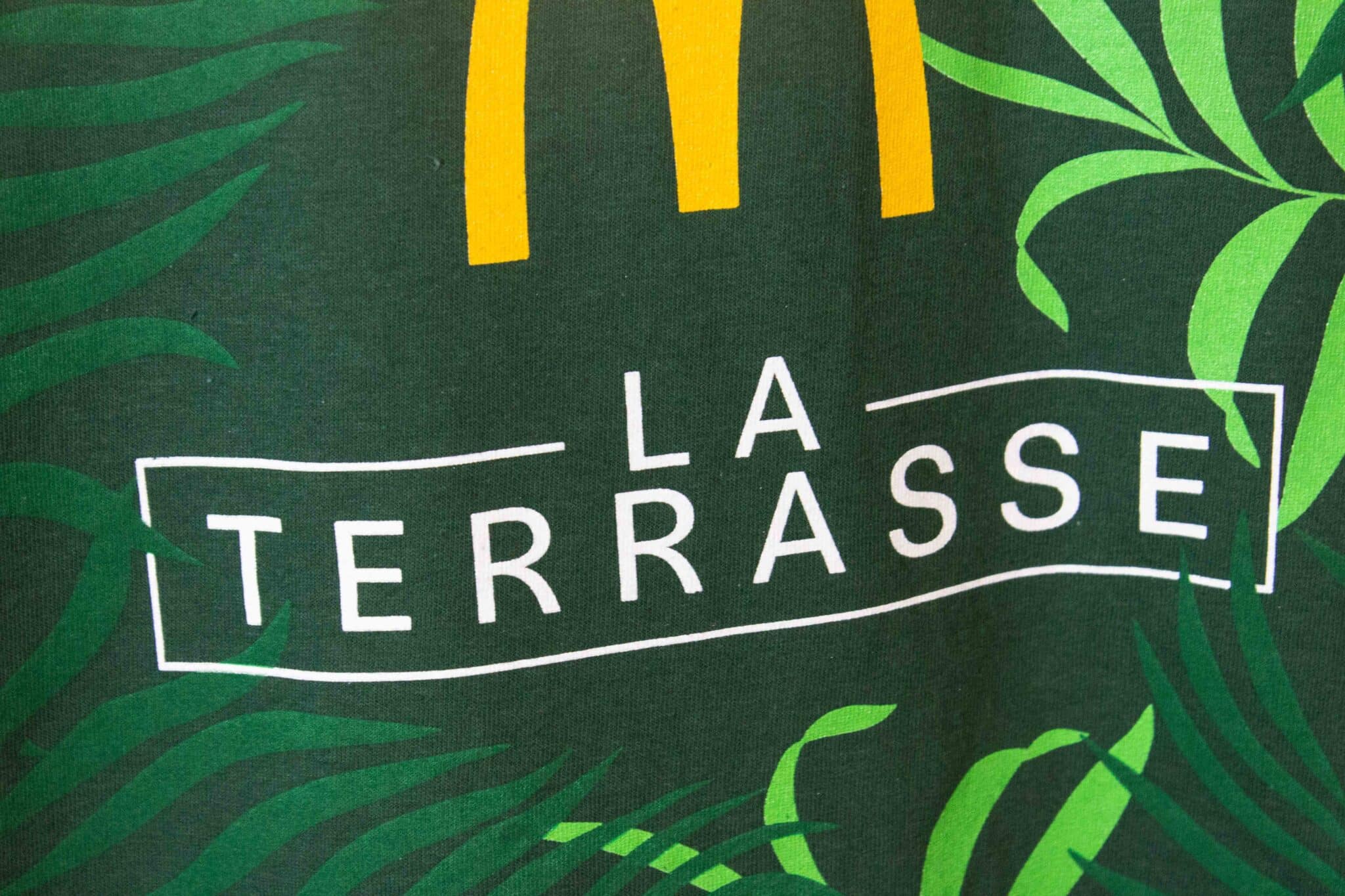 T-shirt Mac Donald's sérigraphié