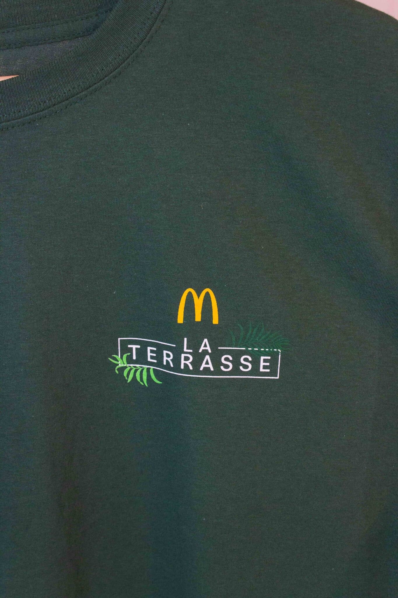 T-shirt Mac Donald's sérigraphié