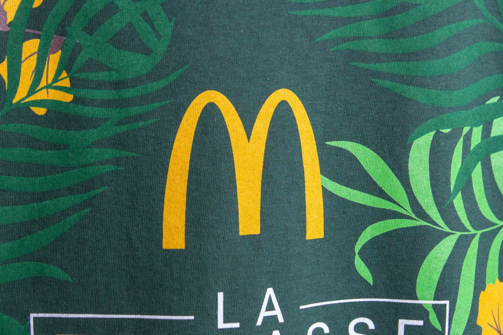 T-shirt Mac Donald's sérigraphié